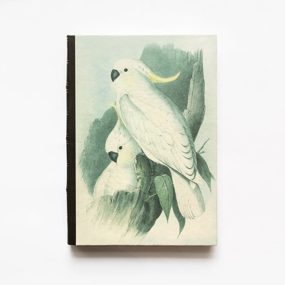 Handmade Journal - White Cockatoo A3