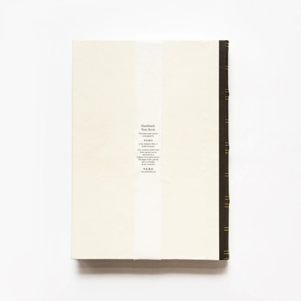 Handmade Journal - White Cockatoo A3 - Image 4