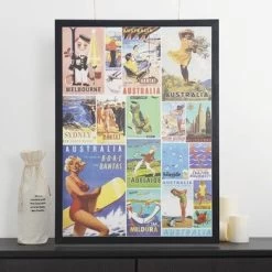 Decorative Poster - Australia Collage
