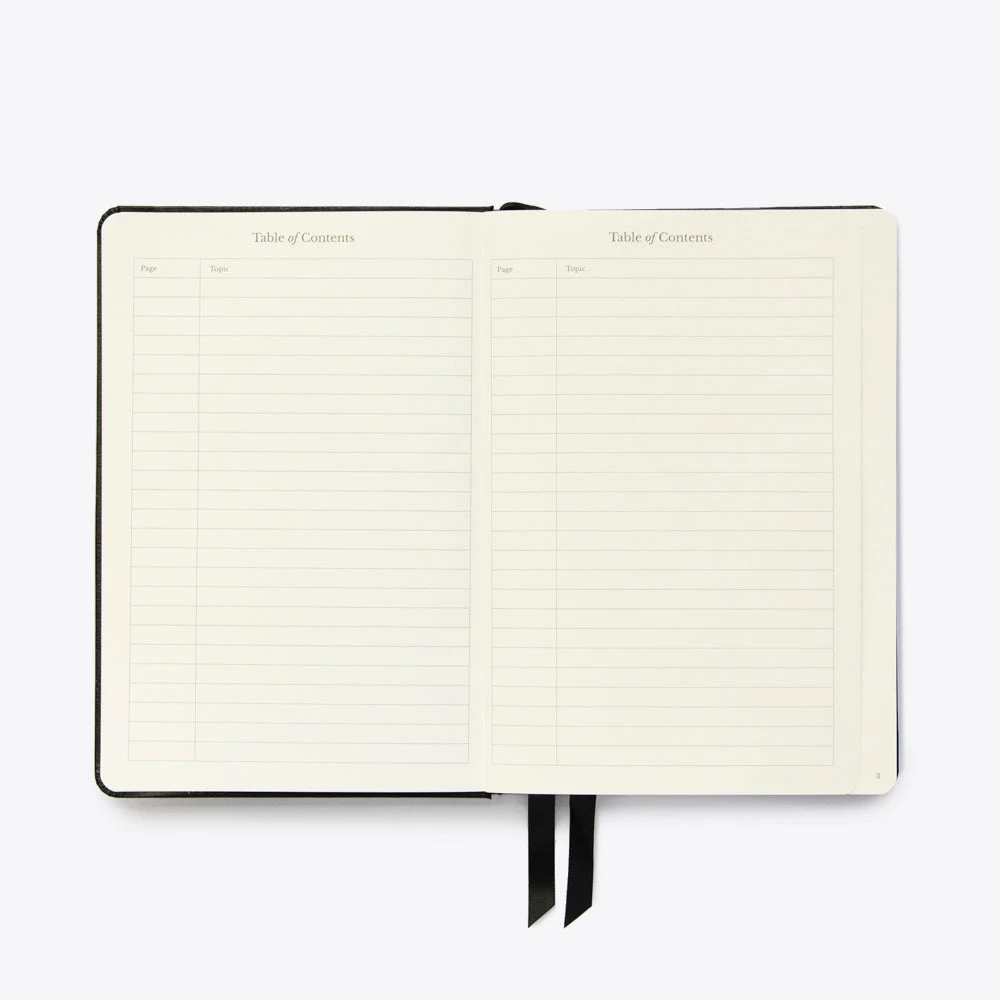 Blank Hardcover Elastic Journal - A5 - Image 2