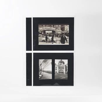 Polypropylene Sleeves With Holes - Landscape 5x7" - 25 Pack