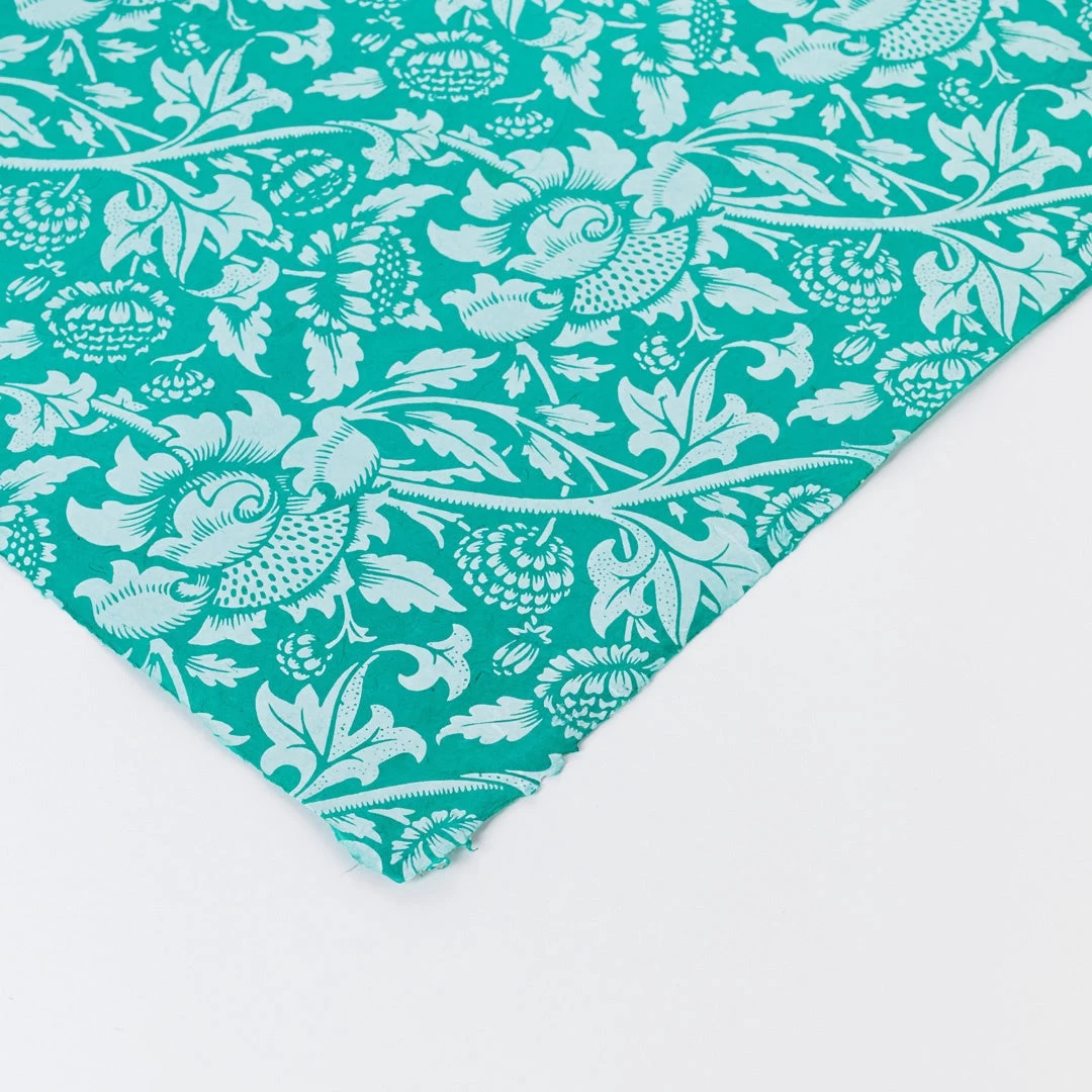 Handmade Paper - Bushflower On Ocean