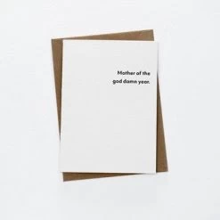 Card - Mother Of The God Damn Year