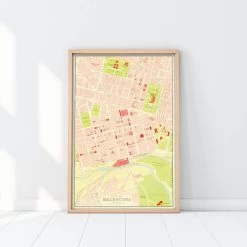 Decorative Poster - Environs Of Melbourne 1890