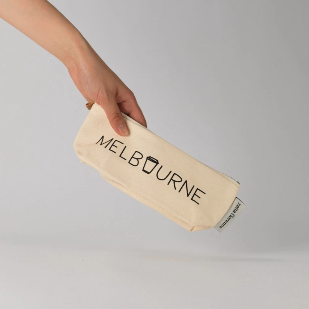 Pencil Case - Melbourne Latte - Natural - Image 2