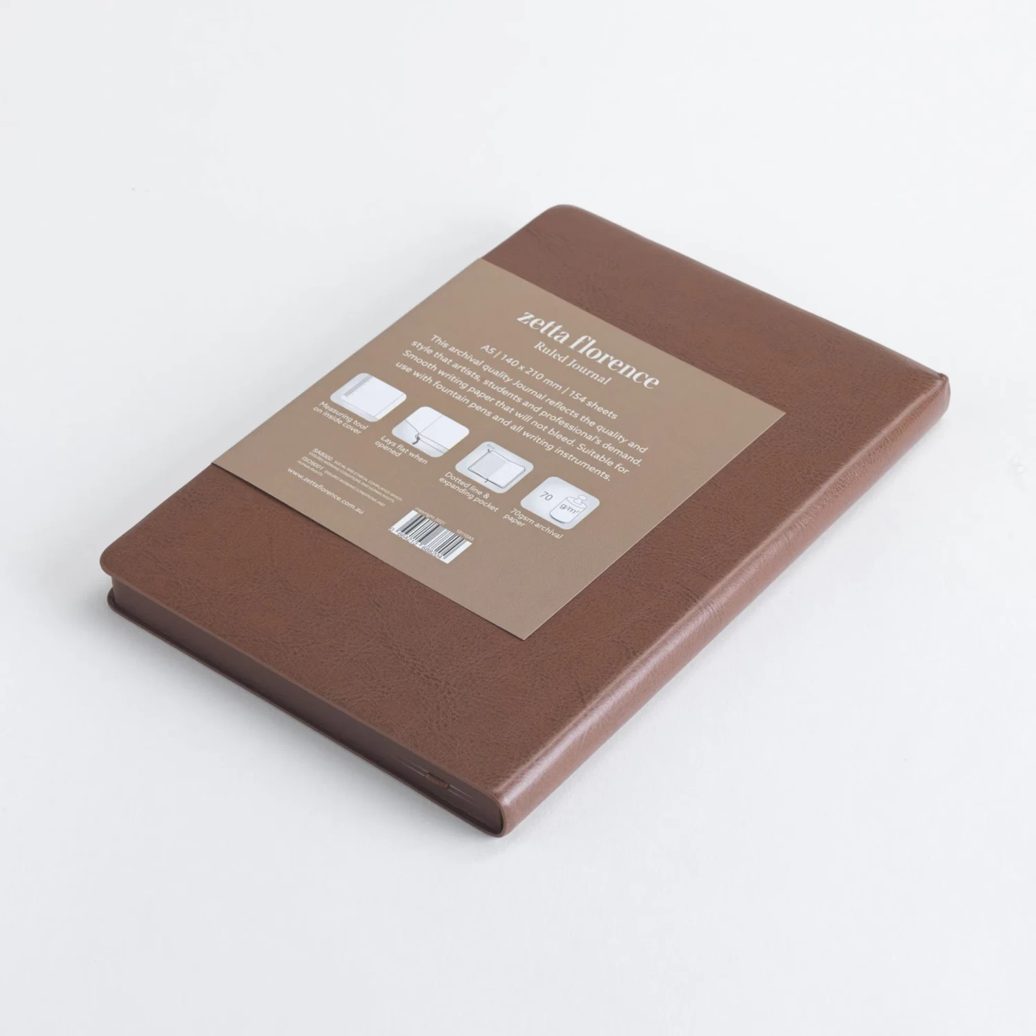 Vegan Softcover Journal - Lined - A5 - Image 5