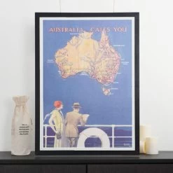Decorative Poster - Australia Calls You