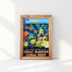 Print - The Marine Wonders Of The Great Barrier Reef