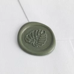 Wax Stamp - Monstera