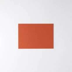 Italian Cut Card - Terra Cotta