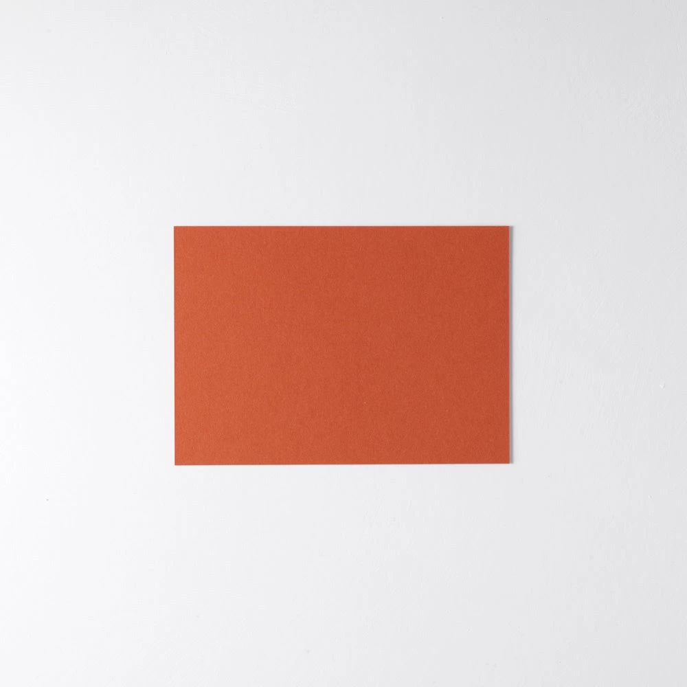 Italian Cut Card - Terra Cotta