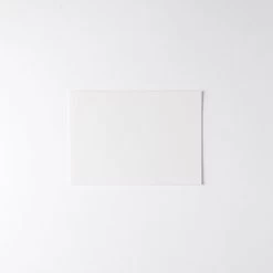 Italian Cut Card - White