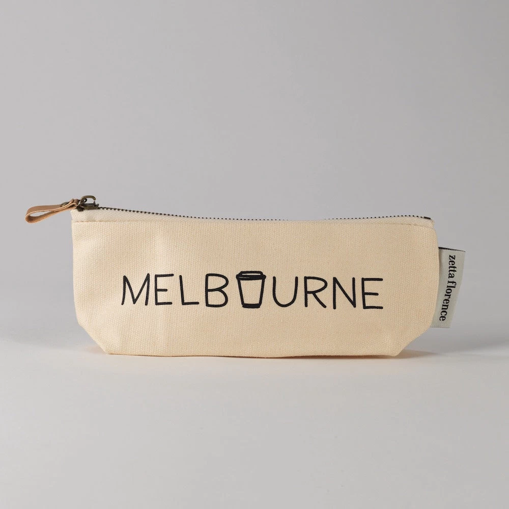 Pencil Case - Melbourne Latte - Natural
